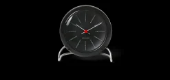 Arne Jacobsen Bankers Bordur Ø11 cm sort | Køb her