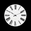 Arne Jacobsen Roman Vægur Ø29 cm hvid/sort | Køb her