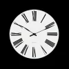 Arne Jacobsen Roman Vægur Ø21 cm hvid/sort | Køb her