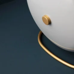 Arne Jacobsen Station Bordur Ø11 cm grå/hvid | Køb her