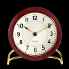 Arne Jacobsen Station Bordur Ø11 cm bordeaux/hvid | Køb her