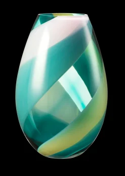 Holmegaard Archives Cocoon Vase H45 cm lake | Køb her