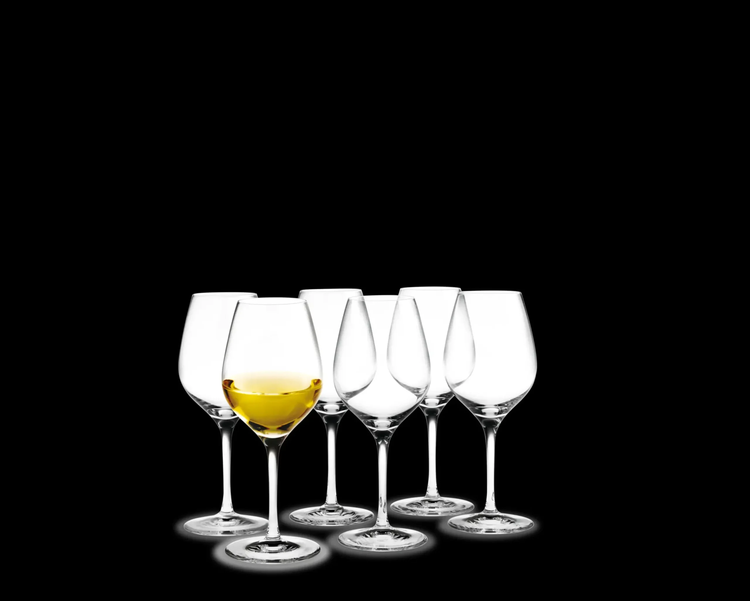 Holmegaard Cabernet Hedvinsglas 28 cl klar 6 stk. | Køb her