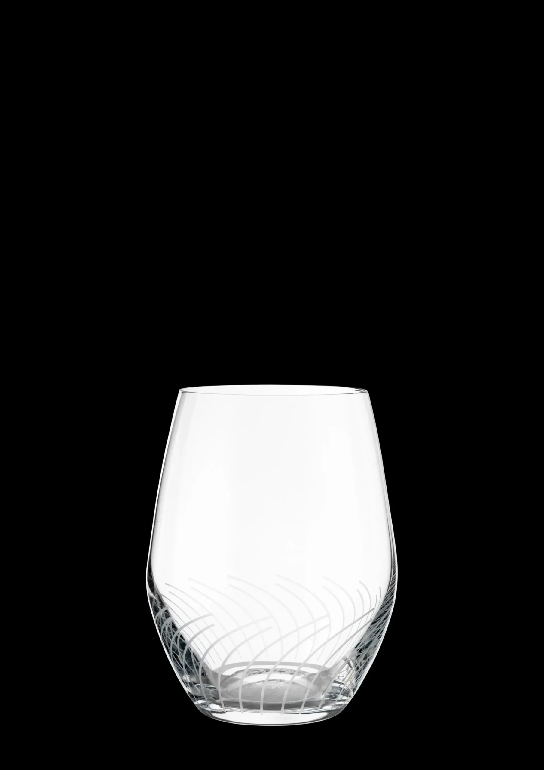Holmegaard Cabernet Lines Vandglas 25 cl klar 2 stk.
