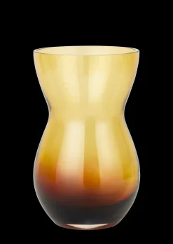 Holmegaard Calabas Duo Vase H21 burgundy/amber | Køb her