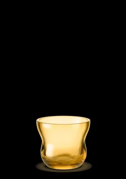 Holmegaard Calabas Fyrfadsstage Ø8.5 cm amber | Køb her