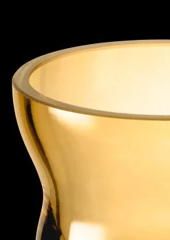 Holmegaard Calabas Fyrfadsstage Ø8.5 cm amber | Køb her