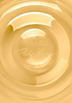 Holmegaard Calabas Fyrfadsstage Ø8.5 cm amber | Køb her