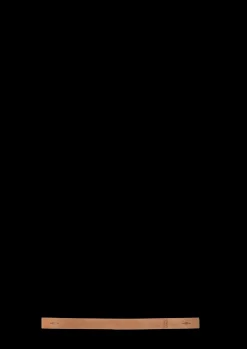 Holmegaard Design with Light Læderstrop – Natur 2,7 mm