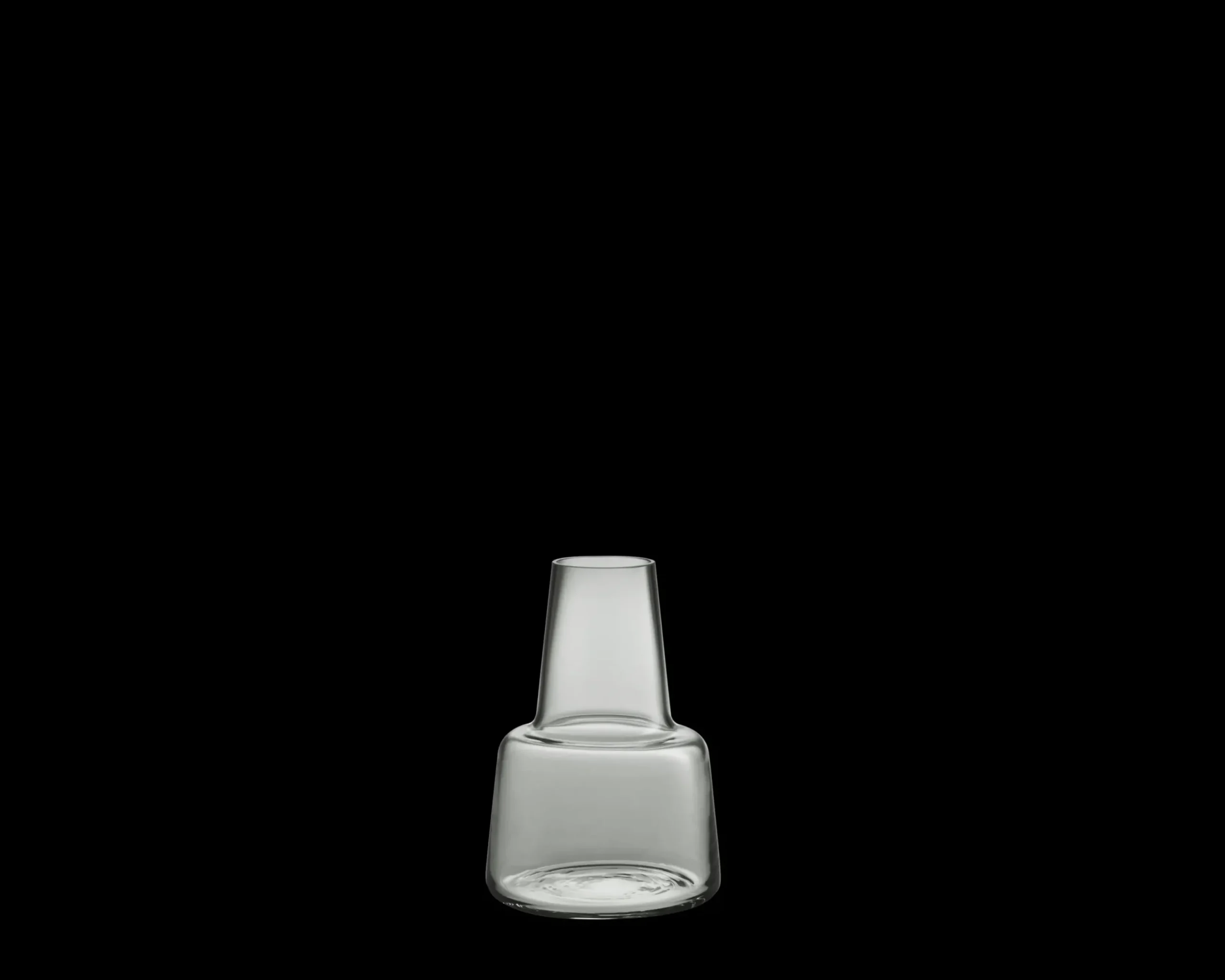 Holmegaard Flora Vase mellem hals H24 smoke | Køb her