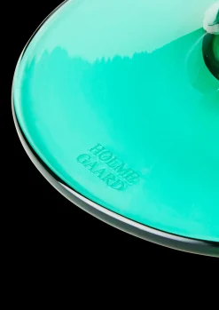 Holmegaard Flow Glas på fod 35 cl emerald green | Køb her