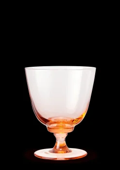 Holmegaard Flow Glas på fod 35 cl champagne | Køb her