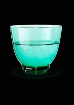 Holmegaard Flow Vandglas 35 cl emerald green | Køb her