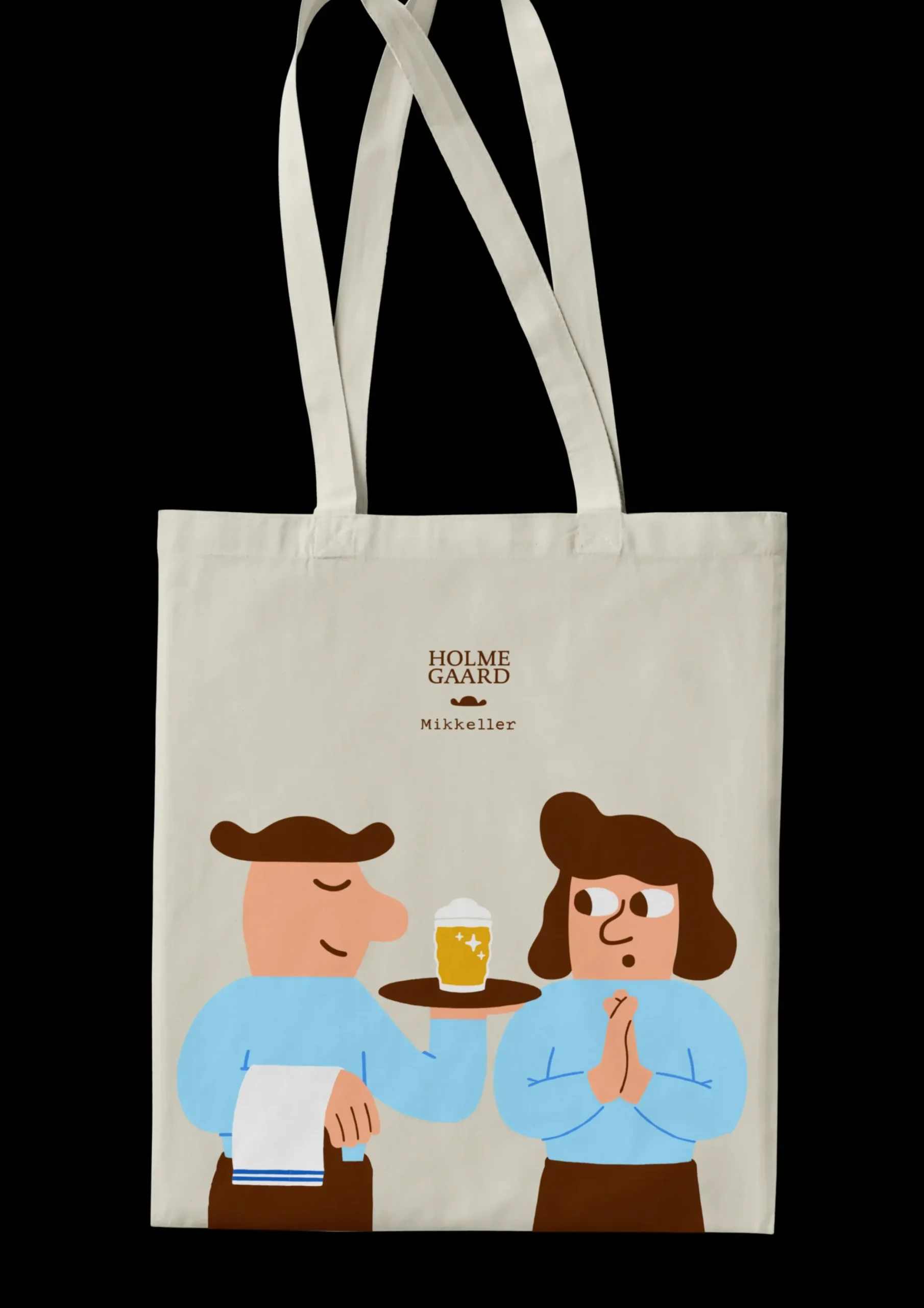 Holmegaard Mikkeller Mulepose 45x40 cm | Køb hos os