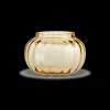 Holmegaard Primula Fyrfadsstage Ø9.5 cm amber | Køb her
