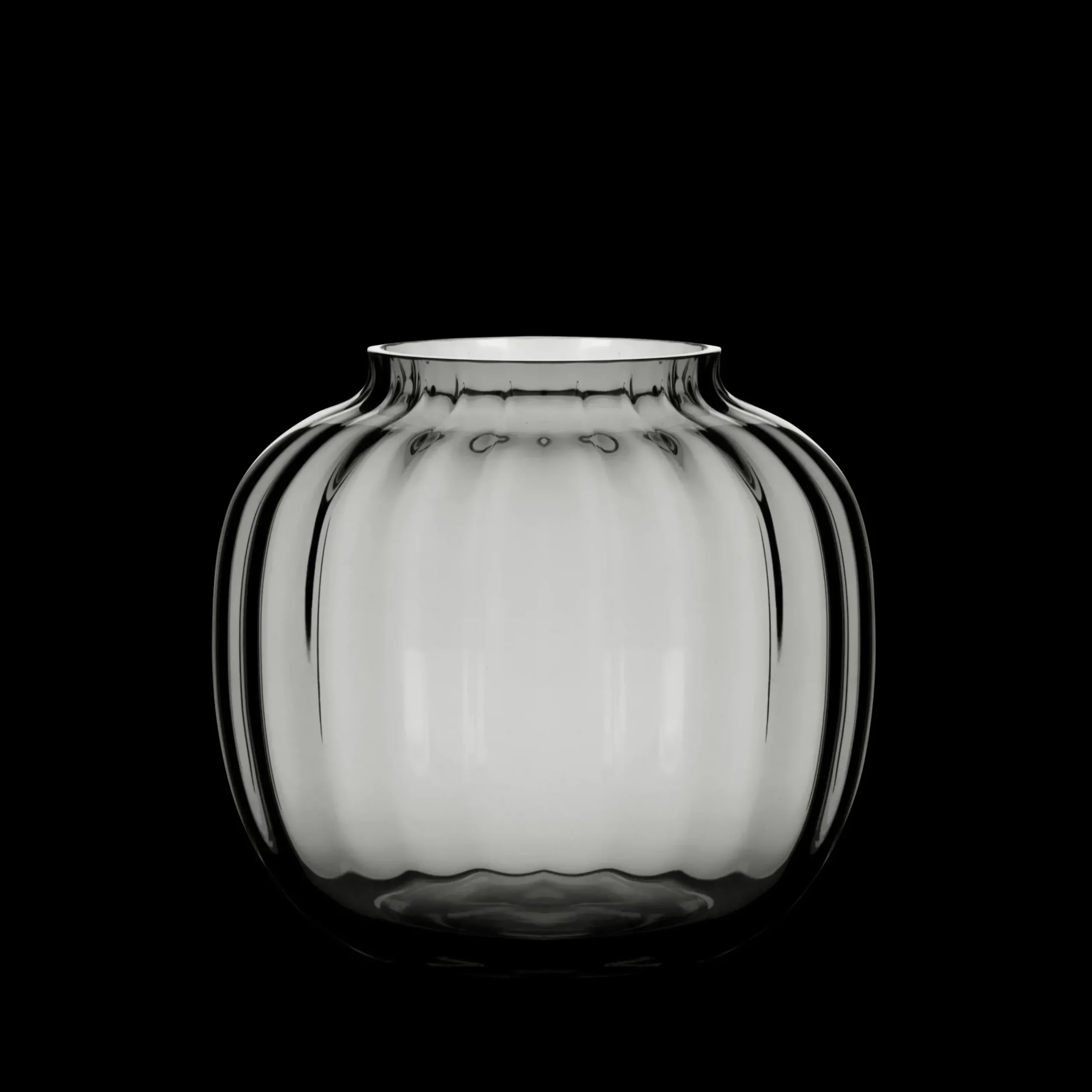 Holmegaard Vase H12.5 cm i grå fra serien Primula | Køb her