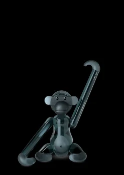 Holmegaard x Kay Bojesen Abe Lille – Smoke Glas, 14 cm
