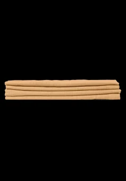 JUNA Basic stofservietter, okker, 45x45 cm, 4 stk. – Køb her