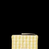 JUNA Bæk&Bølge Dalila Toiletbag 20x14 cm gul/hvid | Køb her
