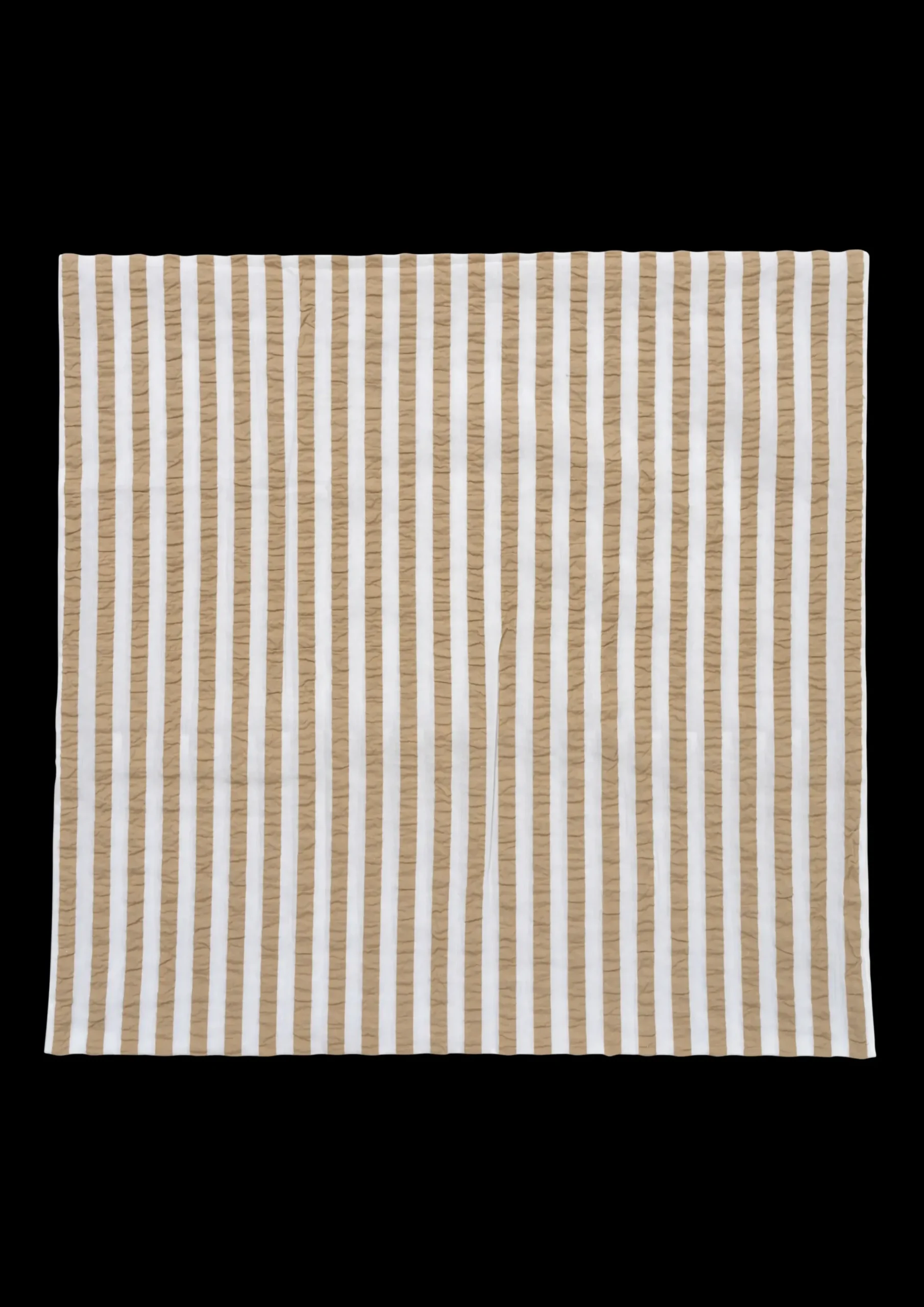 JUNA Bæk&Bølge Lines Pudebetræk 63x60 cm sand/hvid