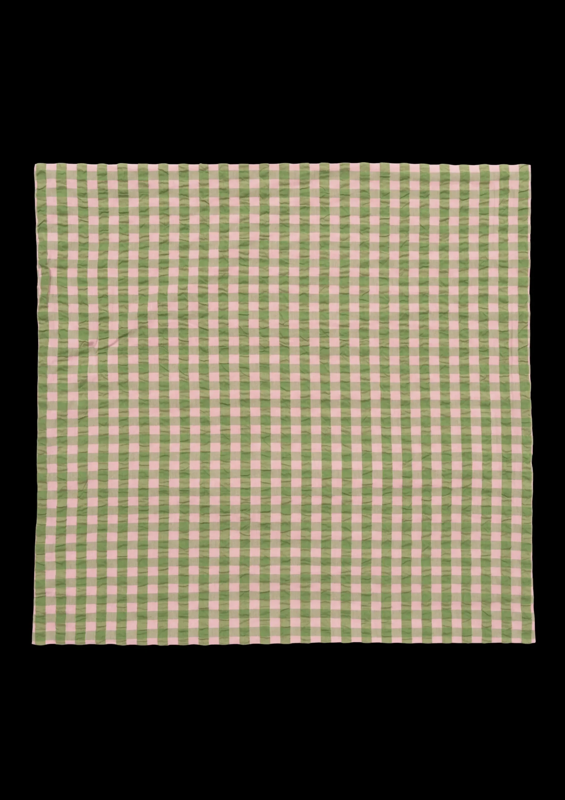 JUNA Bæk&Bølge Pudebetræk 63x60 cm grøn/soft pink DK