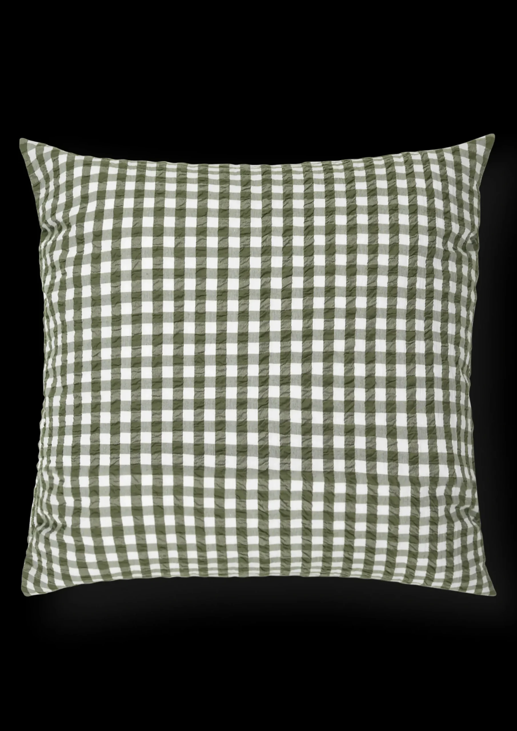 JUNA Bæk&Bølge Pudebetræk 63x60 cm grøn/hvid DK | Køb her