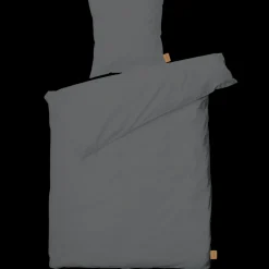 JUNA Cube Sengetøj 150x210 cm mørk grå SE - Køb her