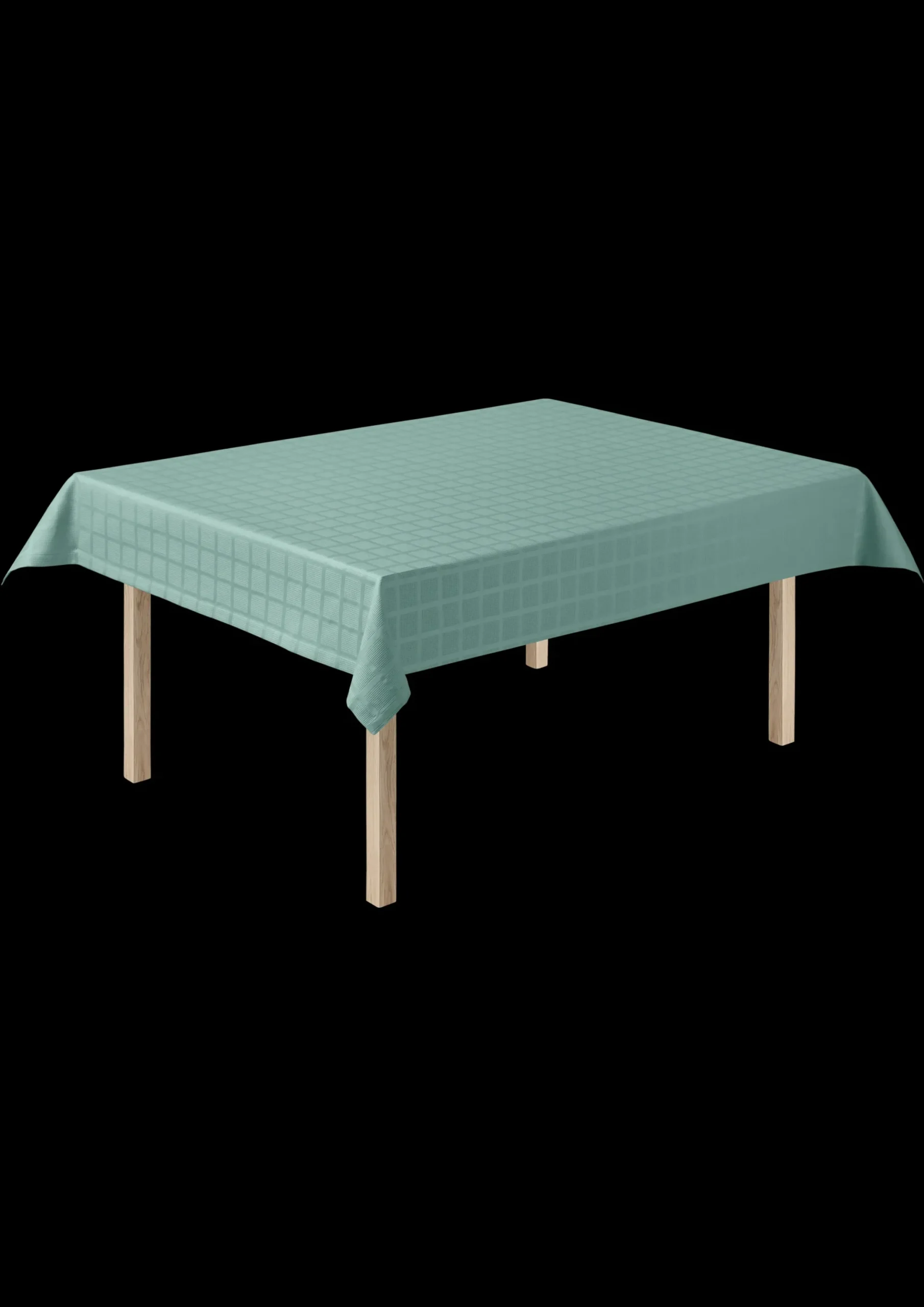 JUNA Damaskdug 150x270 cm i blå fra serien Brick | Køb her