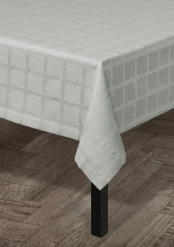 JUNA Damaskdug 150x220 cm i grå fra serien Brick | Køb her