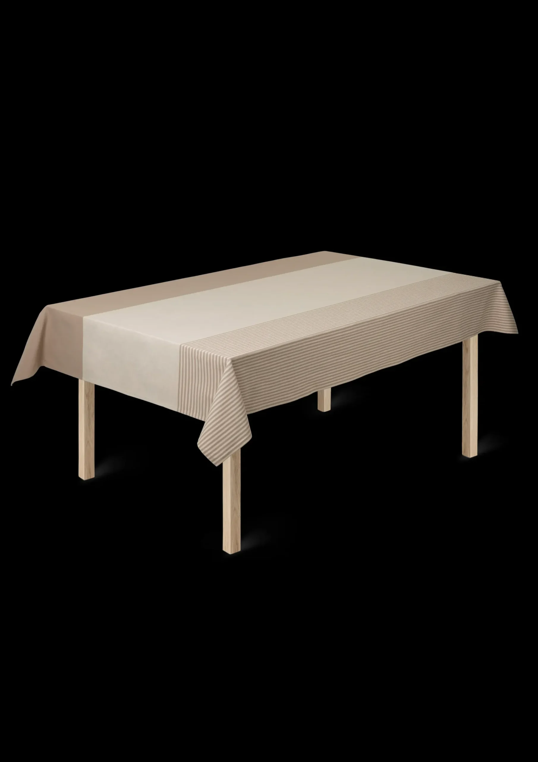 JUNA Dug 150x270 cm i sand fra serien Lines | Køb her