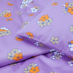 JUNA Grand Pleasantly Sengetøj 140x220 cm lavendel | Køb her