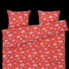 JUNA Grand Pleasantly Sengetøj 220x220 cm chili SE | Køb her
