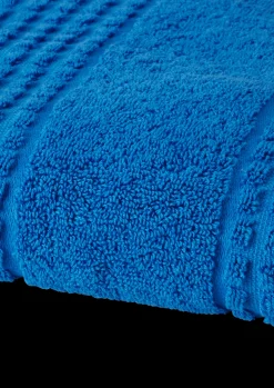 JUNA Håndklæde 50x100 cm i blå fra serien Check | Køb her