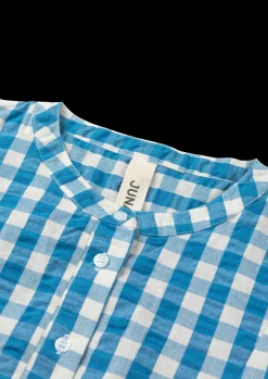 JUNA Irene shirt S/M i blå fra serien Bæk&Bølge | Køb her