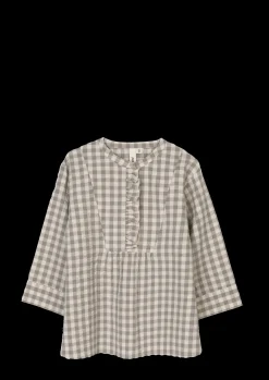JUNA Irene shirt XS i grå fra serien Bæk&Bølge | Køb her