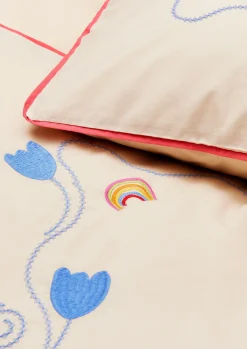 JUNA Lollipop Sengetøj 140x220 cm sand DK | Køb nu
