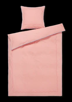 JUNA Lollipop Sengetøj 140x200 cm soft pink DK | Køb nu