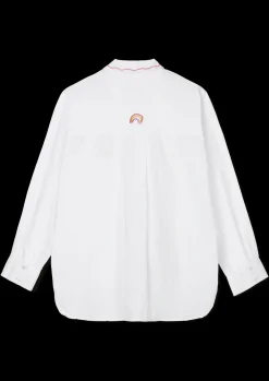 JUNA Lollipop Sofie Shirt S/M hvid - Køb hos Rosendahl.com