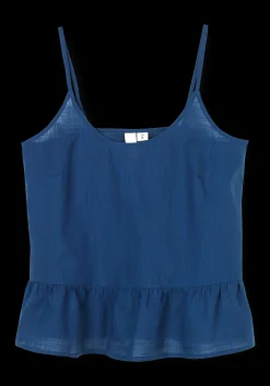 Juna Monochrome Liv top mørk blå S/M | Køb her