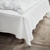 JUNA Percale Fladt lagen 240x260 cm hvid | Køb her