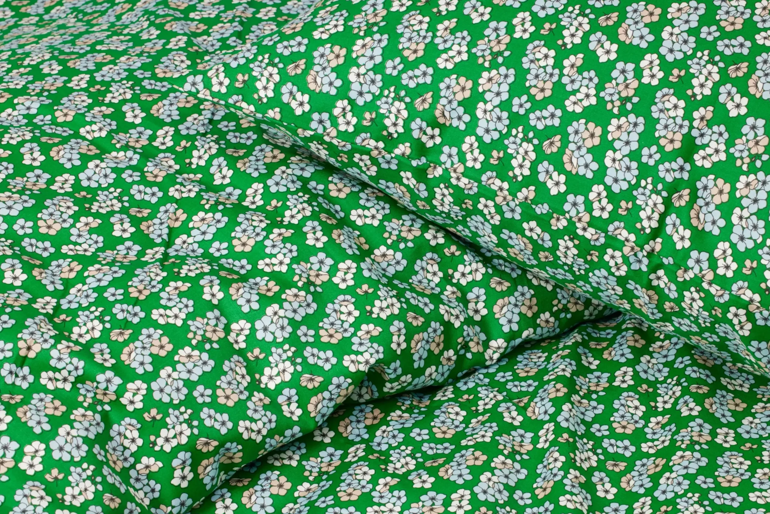 JUNA Pleasantly Sengetøj 140x200 cm grøn DK | Køb her