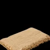 JUNA Sengetæppe 240x260 cm i sand fra serien Reloved