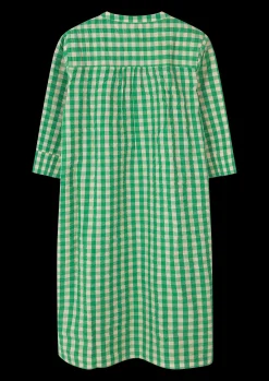 JUNA Sonja dress S/M i grøn fra serien Bæk&Bølge | Køb her