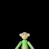 Kay Bojesen Abe mini i grøn fra serien Monkey | Køb her