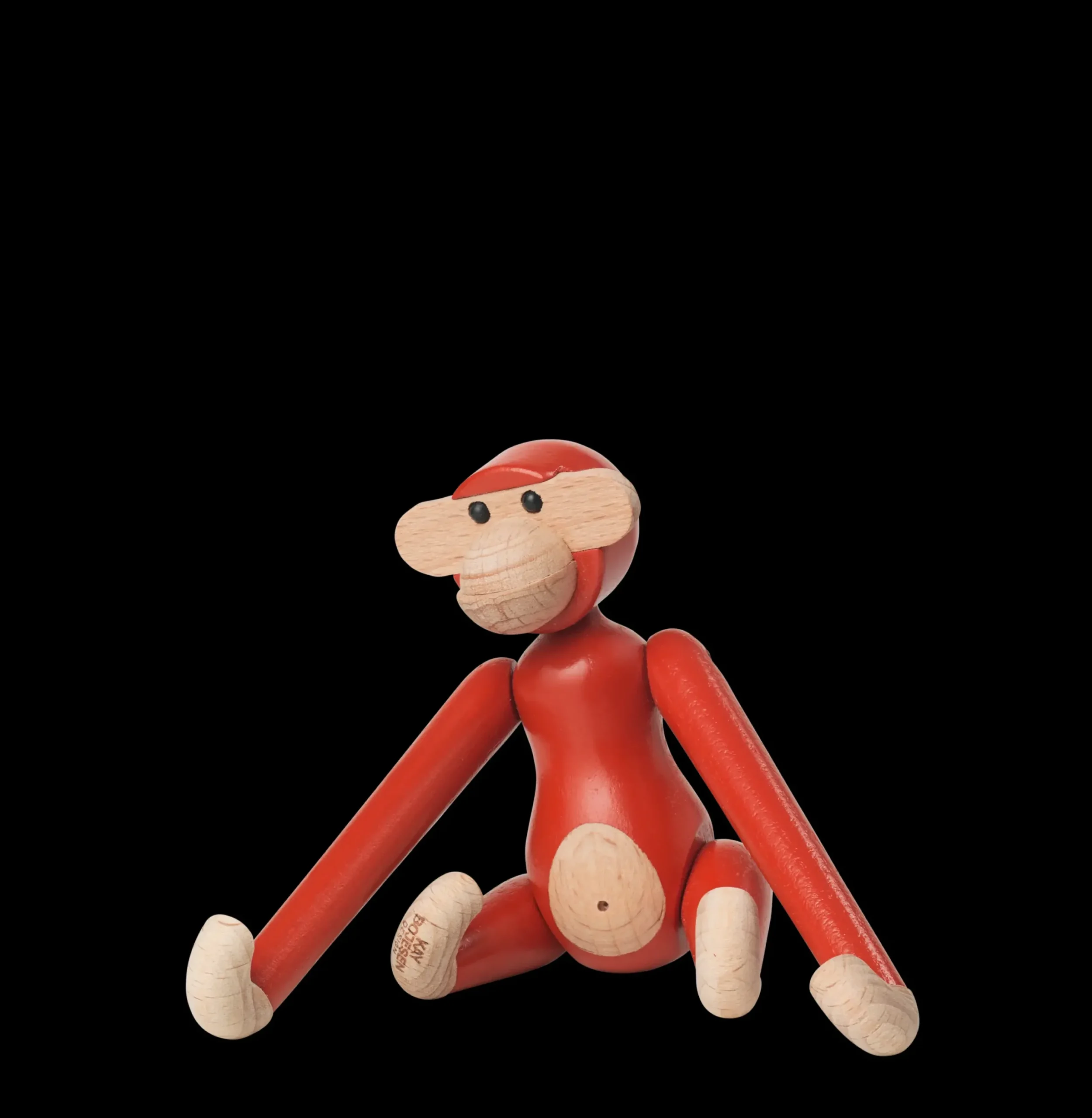 Kay Bojesen Abe mini i rød fra serien Monkey | Køb her