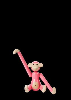 Kay Bojesen Abe mini i rosa fra serien Monkey | Køb her