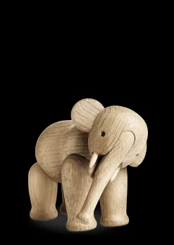 Kay Bojesen Elefant lille i træ fra serien Other animals