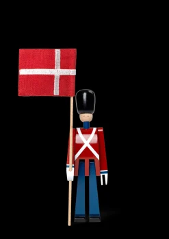 Kay Bojesen Fanebærer mini i rød fra serien Figurines