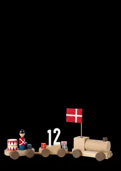 Kay Bojesen Fødselsdagstog Dansk i træ fra serien Figurines