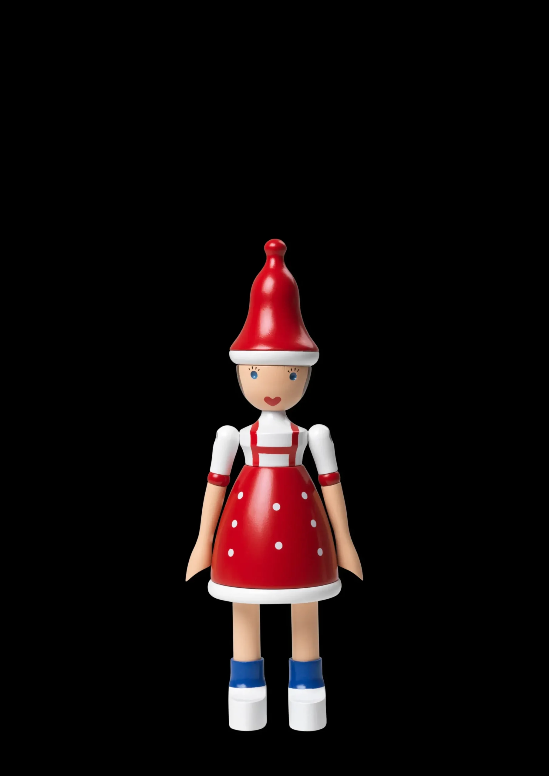 Kay Bojesen Jule Lise H17,5 i rød fra serien Figurines